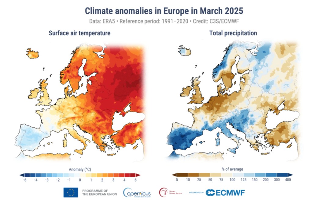 Europe sous tension : canicules records et hiver glacial secouent le&nbsp;continent